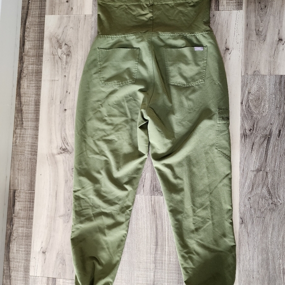 FIGS Olive Green Maternity Scrub Jogger Pants - Picture 5 of 5